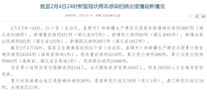 全国最新确诊病例分析报告